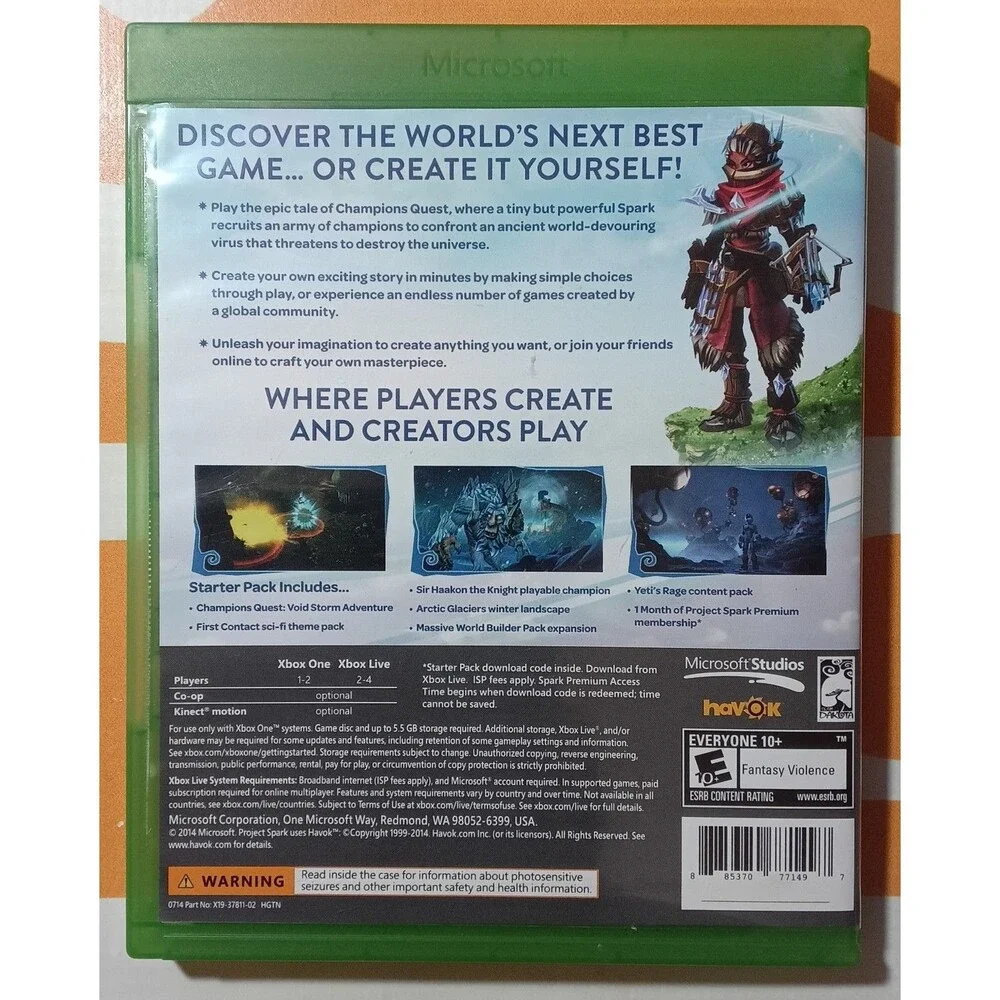 Project Spark (Xbox One)